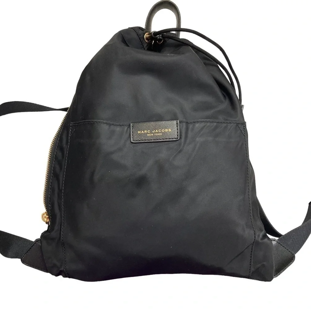 Marc jacobs drawstring nylon backpack
